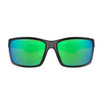 COSTA DEL MAR Men's Reefton Blackout/Green Mirror 580P Polarized Sunglasses (06S9007-90070764)