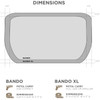 EBERLESTOCK Bando XL Gray Bag (L3GY)