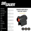 SIG SAUER Romeo-MSR Gen II and Juliet5-Micro Combo Kit (SORJMSR501)
