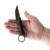 TOOR KNIVES Jank Shank Pikal Spanish Moss CPM 154 Steel Blade Ebony Handle Fixed Knife (850049642842)
