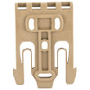 SAFARILAND 19 QLS Quick Locking System Single Coyote Brown Holster Fork (6004-19-76)