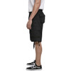 BRANDIT INDIVIDUAL WEAR Men's Utility Black Cargo Shorts (2012-11002)