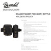BRANDIT INDIVIDUAL WEAR Dark Camo Waist Pack with Bottle (8062-12004-OS)