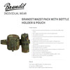 BRANDIT INDIVIDUAL WEAR Woodland Waist Pack with Bottle (8062-15010-OS)