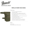 BRANDIT INDIVIDUAL WEAR Olive Molle Side Kick Bag (8063-15001-OS)