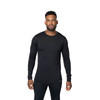 HOT CHILLYS Men's Micro-Elite Chamois Black Crewneck (HC9628-101)