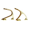 ALLEN COMPANY Shotgun and Rifle Brass Wall Mount Hook Set (5641)