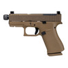 GLOCK 43X MOS Debo 9mm 4.3in 10rd Two-Tone FDE Cerakote Pistol (PX4350201FRMOSDBT)