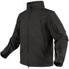 CONDOR OUTDOOR Men's Summit Black Softshell Jacket (602-002)