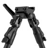 MDT GRND Pod Black M-Lock Mount Bipod (107771-BLK)