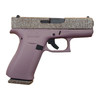 GLOCK 43X 9mm 3.41in 10rd Glitter Gunz Champagne Pistol (PX4350201CHM)
