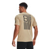 UNDER ARMOUR Men's Freedom Flag Desert Sand/Black T-Shirt (1370810-290)