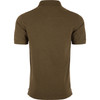 DRAKE Men's Pique Logo Kalamata Olive Heather Polo (DS4090-KMO)