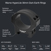WARNE HyperLite 30mm Black Low Matte Scope Rings (8513M)