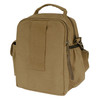ROTHCO Vintage Canvas and Leather Coyote Brown Travel Shoulder Bag (28361)