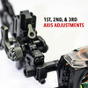 CUSTOM BOW EQUIPMENT Trek PRO 3-Pin .010" Right Hand Bow Sight (CBE-TKP-3-RH-10)