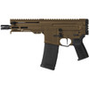 CMMG Dissent MK4 9mm 6.5in 30rd Midnight Bronze Pistol (94A6867-MB)