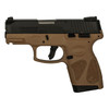 TAURUS G2S 9mm 3.2in 7rd Flat Dark Earth Semi-Auto Pistol (1-G2S931T)