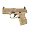 FN 509 Compact MRD 9mm 3.7in 10rd Flat Dark Earth Semi-Automatic Pistol (66-100575)