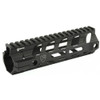 Fortis Manufacturing, Inc. REV II Free Float Rail System, Handguard, 6.7", Continuous Picatinny Top Rail, M-LOK at 3/6/9 O'clock, Does Not Include Barrel Nut, Anodized Black Finish REV-II-7-ML