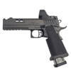 ICARUS PRECISION Double Stack 1911 Grip Module w/ Matte Black Ano Main String Housing (DS_1911_FS_BLK)