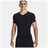 UNDER ARMOUR Men's Tactical HeatGear Compression Black/Clear Medium V-Neck T-Shirt (1216010-001-MD)