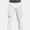 UNDER ARMOUR Men's HeatGear White / Black 3/4 Leggings (1361588-100)