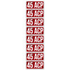 MTM 45 ACP Ammo Caliber Labels - (CL45ACP)