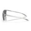 OAKLEY Holbrook TI Satin Chrome Frame/ Prizm Black Lenses Sunglass (OO6048-0157)