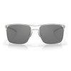 OAKLEY Holbrook TI Satin Chrome Frame/ Prizm Black Lenses Sunglass (OO6048-0157)