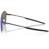 OAKLEY Contrail TI Satin Light Steel Frame/Prizm Sapphire Polar Lenses Sunglasses (OO6050-0457)