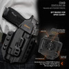 GRITR OMNI IWB/OWB Ambidextrous Kydex Holster Fits Sig P365-XMACRO w/ TLR7-A