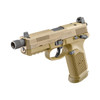 FN FNX-45T .45 ACP 5.3in 15rd Flat Dark Earth Semi-Auto Pistol w/ Holosun 407C (66102270)