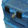 MTM Deluxe 100rd 300 WSM/375 Win Mag/7mm Rem Clear Blue Ammo Box (R-100-MAG-24)