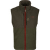 DRAKE Men's Eqwader Black Olive Vest (DS1621-BLO)