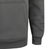 DRAKE Men's Back Eddy Embossed Castlerock Gray Hoodie (DW2298-CRG)