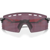OAKLEY Encoder Strike Vented Giro Pink Stripes Frame/Prizm Road Black Lenses Sunglasses (OO9235-1639)