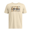 UNDER ARMOUR Men's Stacked Logo Fill Khaki Base T-Shirt (1361903-289)