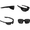 MECHANIX WEAR Type-X OSFA Black Frame/Smoke Lens Tactical Eyewear (VXF20AFPU)