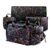 GRITR 4-in-1 Range Bag w/ Tote Bag, Cleaning Mat & Admin Pouch, Splatter Paint