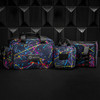 GRITR 4-in-1 Range Bag w/ Tote Bag, Cleaning Mat & Admin Pouch, Splatter Paint