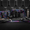 GRITR 4-in-1 Range Bag w/ Tote Bag, Cleaning Mat & Admin Pouch, Splatter Paint