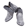Open-box: CORRAL Ld Grey Cutout Shortie, Size: 7.5, Width: M (Q5059-M-7.5) - Great condition, limited use