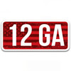 MTM 12 Ga Ammo Caliber Labels (CL12GA)