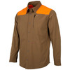 BERETTA Men's Ozark Tech Shirt Otter/Orange Tech Shirt (LU332T244508D8)