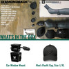VORTEX Diamondback HD 20-60x85 Angled Spotting Scope w/ Car Window Mount and Men's Flexfit Cap