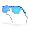OAKLEY Frogskins Hybrid Primary Blue/Cool Gray Frame/Prizm Sapphire Sunglasses (OO9289-0355)