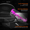 GRITR Shooting Safety Glasses w/ Interchangeable Lenses & Eva Case, Pink Frame