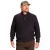 BERETTA Men's Dover Tech Ebony Half Zip Sweater (PU691T234609OR)