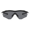 OAKLEY M2 Frame XL Sunglasses with Polished Black Frame and Grey Lens (OO9343-01)